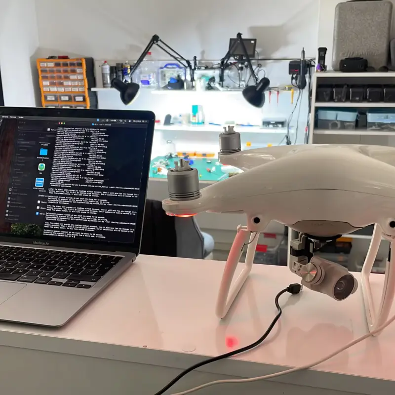 DJI drone servis başvurusu ve teknik kontrol süreci